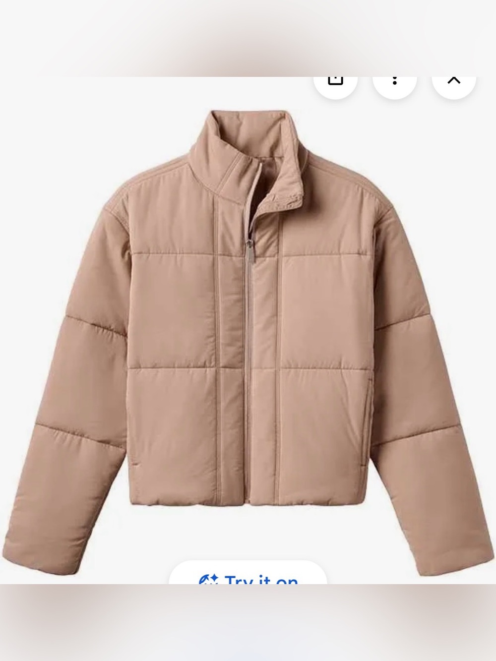New with tags TravisMathew Women's Mont Blanc 3.0 Jacket in Natural Small